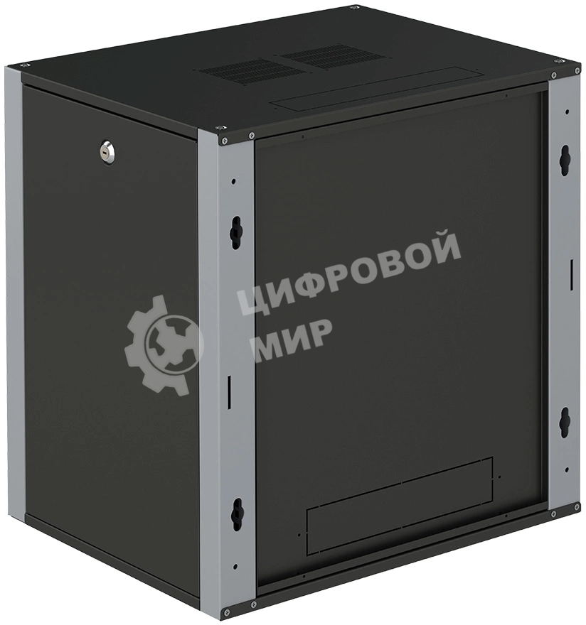 Шкаф коммутационный Sysmatrix (WP 6409.920) настенный 9U 600x450 мм пер. дв. металл 2 бок. пан. 60 кг черный 17 кг IP20