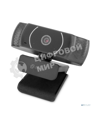 Веб-камера OKLICK OK-C016HD 1280x720, 30 кадр/с, USB Type-A, микрофон, универсальное крепление