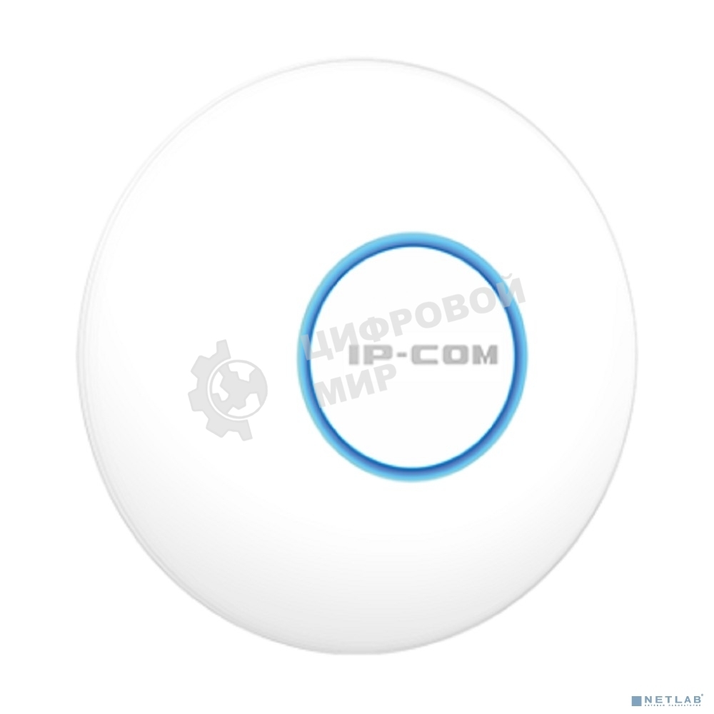 Потолочная двухдиапазонная точка доступа IP-COM Pro-6-Mini, 2,4/5 ГГц, до 1501 Мбит/с, PoE, LAN 1x1 Гбит/с
