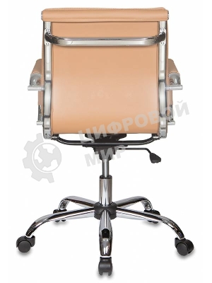 Кресло Бюрократ CH-993-Low/Camel светло-коричневый, экокожа
