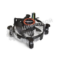 Кулер для процессора ExeGate EE97379 черный, 92 мм, алюминий, 2400 об/мин, 23 дБ, 4 pin, 65 Вт, 60 мм