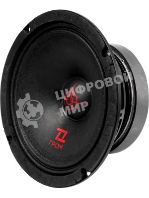 Колонки автомобильные Ural ТТ 165 ГРОМ (без решетки) 150Вт 97дБ 4Ом 16.5см (6 1/2дюйм) (ком.:2кол.) широкополосные однополосные