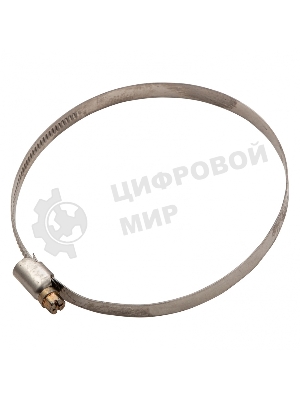 Хомуты Сибртех нержав, сталь, стандартное болтовое крепление 90-110 мм 25 шт/уп, ширина 9 мм