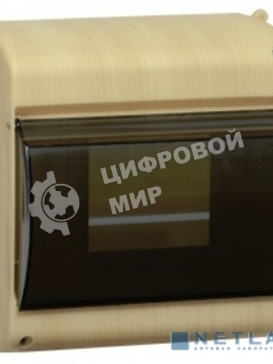 Бокс с прозрачнойкрышкой IEK MKP42-N-06-30-09-S КМПн 2/6 для 6-х авт.выкл. (Сосна)