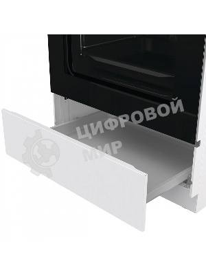 Плита газовая Gorenje GG6A11WF белый, конфорок 4 газовых, духовка 72 л, 60 см x 85 см x 60 см