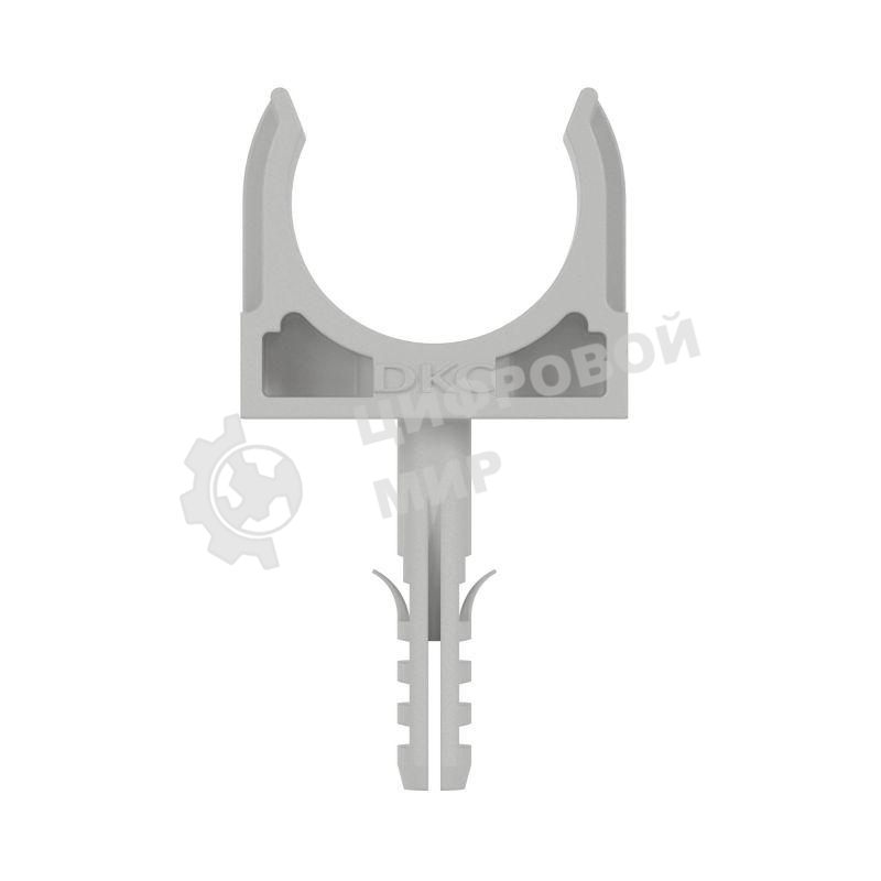 Держатель с защелкой и дюбелем. д.25мм 51325 DKC