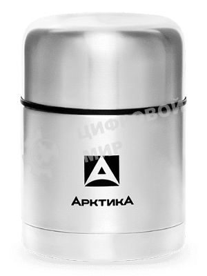 Термос Арктика 301-500, 0,5 л, супер широкое горло, для супа и еды, холод/тепло 12 ч