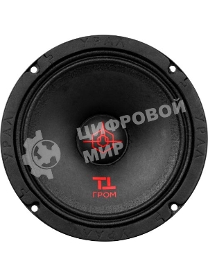 Колонки автомобильные Ural ТТ 165 ГРОМ (без решетки) 150Вт 97дБ 4Ом 16.5см (6 1/2дюйм) (ком.:2кол.) широкополосные однополосные