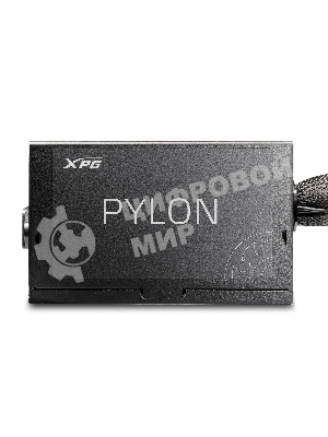 Блок питания ADATA XPG PYLON 750 (PYLON750B-BKCEU), 750 Вт, 120мм, 80 PLUS Bronze, 120мм, черный