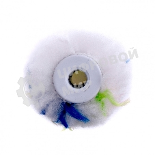 Мини-валик сменный Сибртех Водные краски,60 мм, ворс 12 мм,D - 16 мм, D ручки - 6 мм, полиэстер