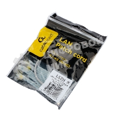 Патч-корд LSZH UTP Cablexpert PP31-0.5M cat.5e, 0.5м, литой, многожильный, серый