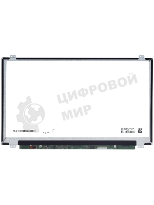 Модуль (матрица + тачскрин) LP156WF6(SP)(B1) черный