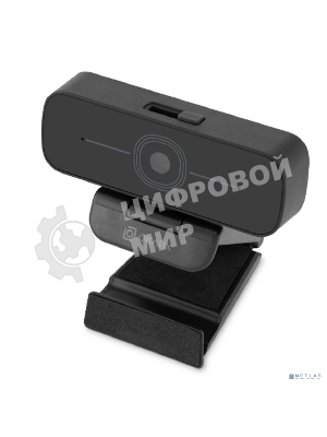 Веб-камера OKLICK OK-C001FH 1920x1080, 30 кадр/с, USB Type-A, микрофон (шумоподавление), универсальное крепление