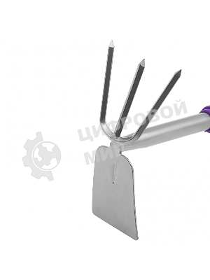 Мотыжка комбинированная Palisad 80х280 мм, стальная, пластиковая рукоятка