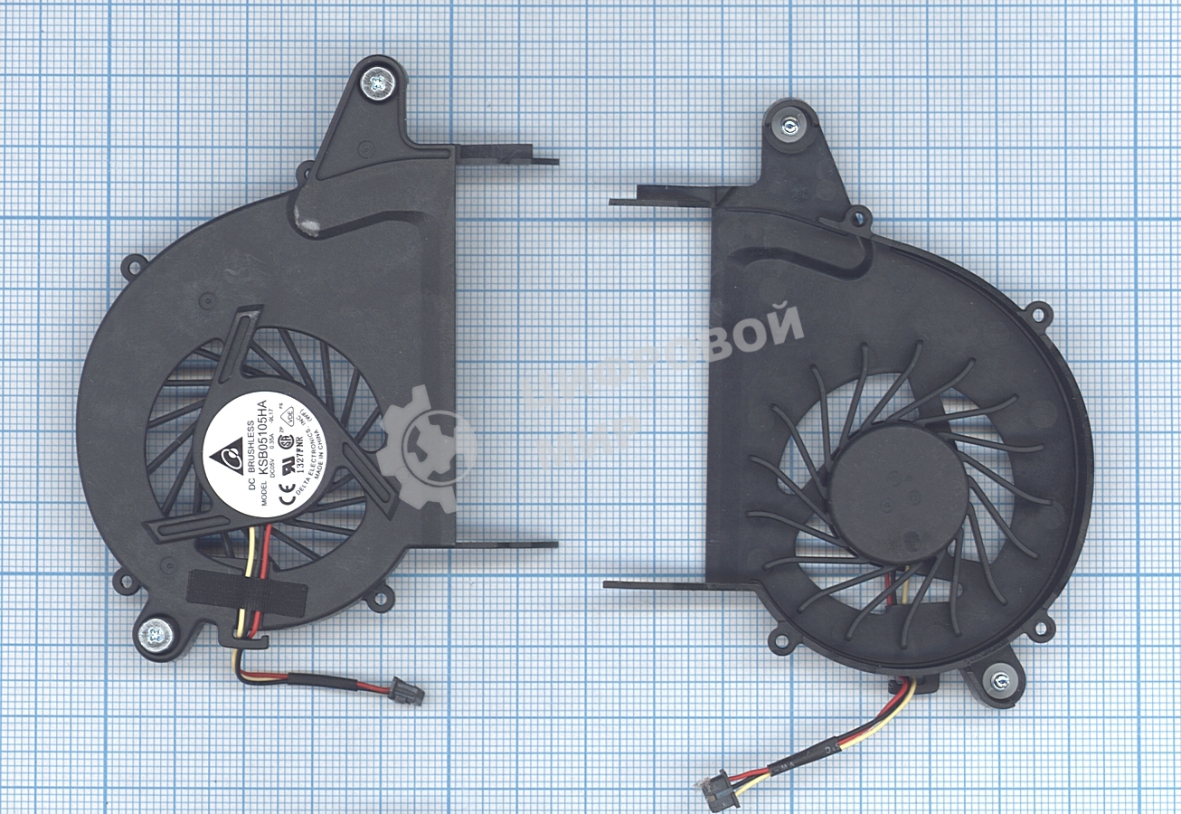 Вентилятор (кулер) для ноутбука HP Envy 14-1000 14-1100 14-1200 14-2000 14-3000 GPU правый