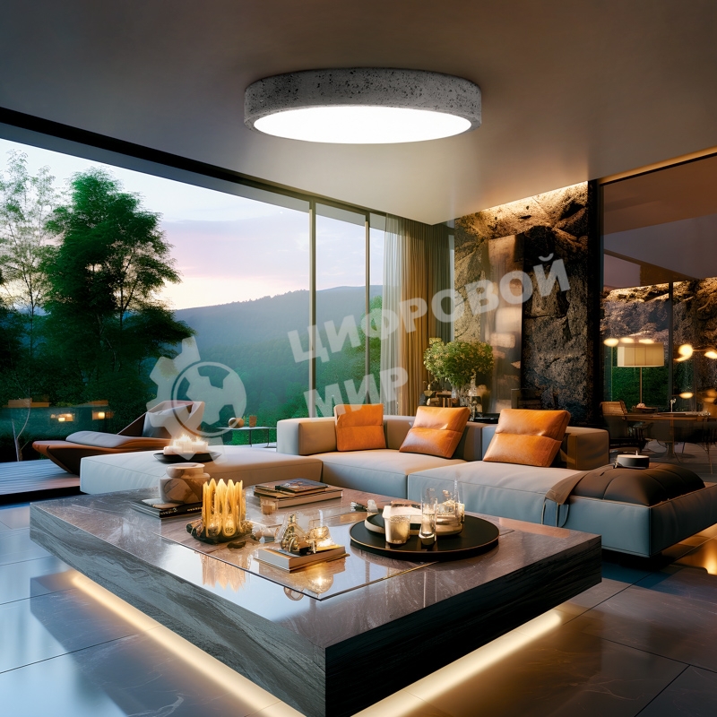 Светильник потолочный Rexant Sandstone, LUMI Line, 70 Вт