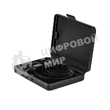 Набор кольцевых пил по дереву Kranz 19-127 мм, 16 предметов