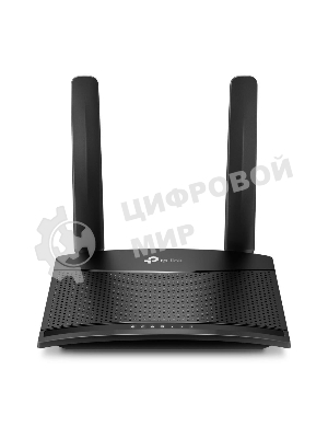 Роутер беспроводной TP-Link TL-MR100 N300 10/100BASE-TX/4G(3G) cat.4 черный