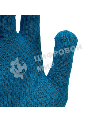 Перчатки в наборе Palisad 5 пар, цвета в ассортименте, ПВХ точка, L