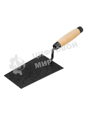 Кельма отделочника, стальная, деревянная усиленная ручка Россия