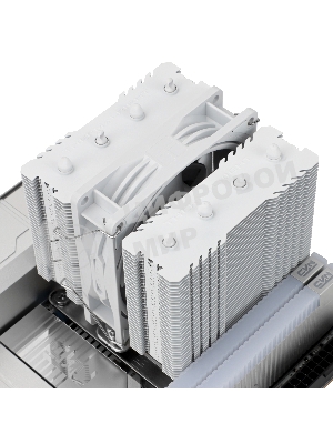 Устройство охлаждения(кулер) Thermalright Peerless Assassin 90 SE Soc-AM5/AM4/1151/1200/1700 белый 4-pin 23.85dB Al+Cu Ret (PA90-SE-WH)