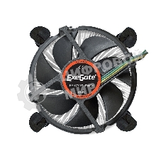 Кулер для процессора ExeGate EE97379-PWM черный, 90 мм, алюминий, 2600 об/мин, 24 дБ, 4 pin, 65 Вт, 60 мм