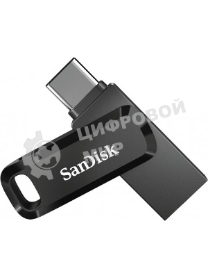Флешка USB Sandisk DDC3 (SDDDC3-032G-G46), 32Gb, USB 3.0/USB Type-C, R/W 150/30, черный