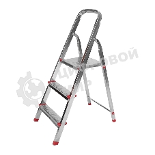 Стремянка металлическая Rexant 3 ступеньки, усиленный профиль