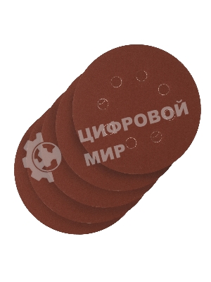 Круг абразивный Сибртех на ворсовой подложке под 