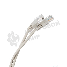 Шнур коммут. NEOMAX (NM13011-005) UTP 0.5 м, cat.5е, 24AWG, серый, LSZH, многожильный