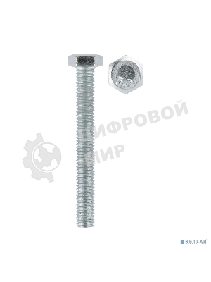 Болт шестигранный Kranz DIN 933, 6х50, пакет (4шт.)