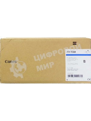 Картридж струйный Canon PFI-706 B синий для iPF8400/9400 (6689B001)