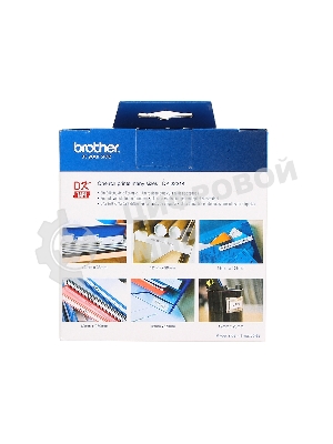 Бумажная клеящаяся лента Brother DK22214 (белая, ширина 12 мм)