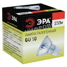 Лампа галогенная ЭРА GU10-JCDR (MR16) -35W-230V(10/200/4800)