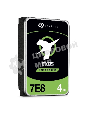 Жесткий диск Seagate HDD 4Tb Exos 7E8 HDD ST4000NM003A 3.5