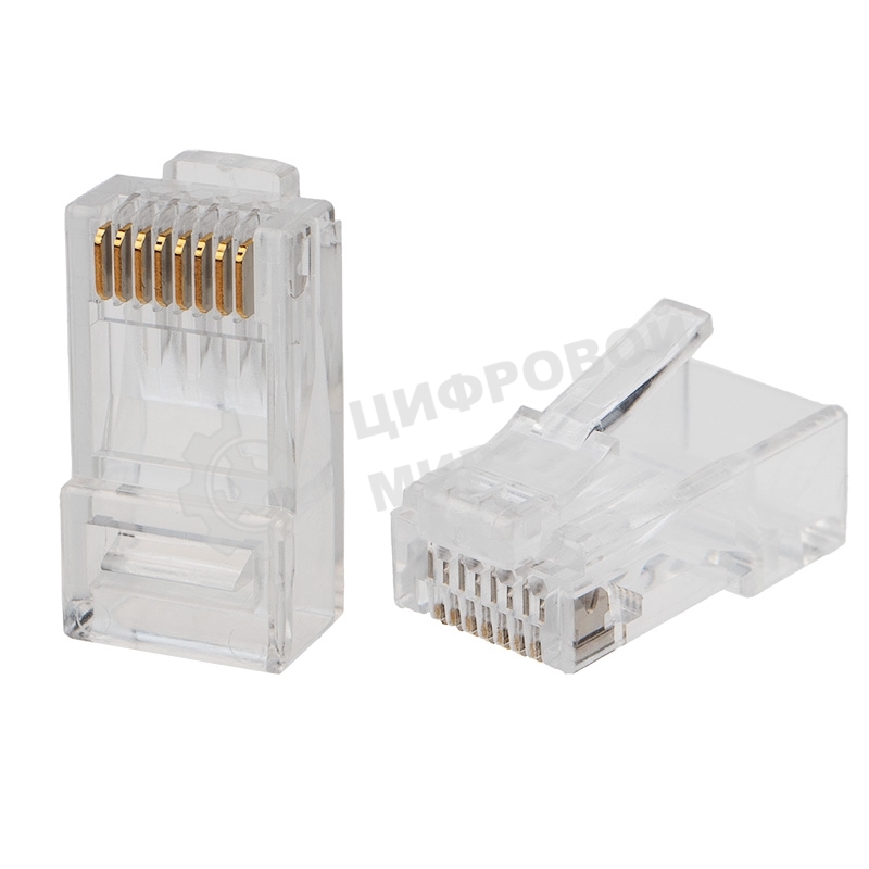 Разъем Rexant RJ-45(8P8C) под витую пару, UTP, категория 6