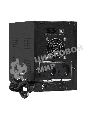 Источник бесперебойного питания ExeGate EX292613RUS SpecialPro UNB-2200.LED.AVR.2SH.RJ.USB 2200VA/1300W,LED, AVR,2*Schuko, RJ45/11, USB, металлический корпус, черный