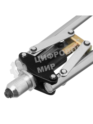 Заклепочник Sparta 450 мм, двуручный, усиленный, заклепки 3,2-4,0-4,8 мм