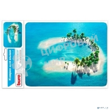 Коврик для мыши Buro BU-M10017 рисунок/остров