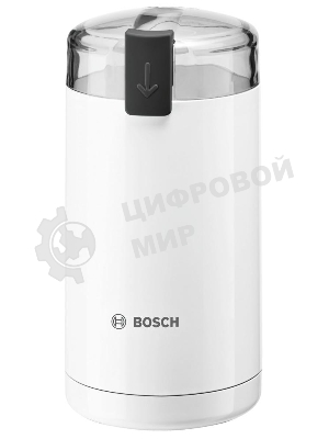 Кофемолка Bosch TSM6A011W 180Вт сист.помол.:ротац.нож вместим.:75гр белый