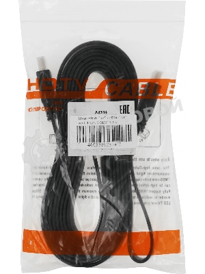 Кабель соединительный аудио-видео Premier 5-815F HDMI (m)/HDMI (m) 3м. черный (5-815F 3.0)