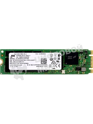 Накопитель SSD Micron 5300 PRO 240Gb M.2 SATA Non-SED Enterprise Solid State Drive