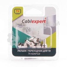 Коннектор Cablexpert F SPL6-03, для кабеля RG6, 5шт