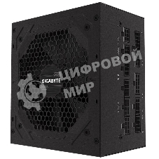 Блок питания Gigabyte P750GM (GP-P750GM), 750Вт, 80 PLUS Gold, 120мм, модульный, черный