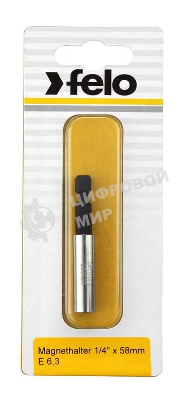 Держатель магнитный для бит 1/4дюйм 58мм Felo 03810396