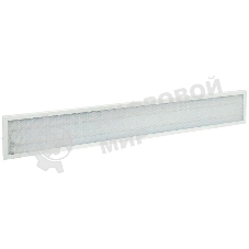 Панель светодиодная LED ДВО 6567-P 36Вт 4000К 1200х180х19 призма (с драйвером) IEK LDVO2-6567-36-4000-K01