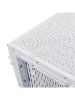 Компьютерный корпус HSPD F510, Panoramic Mid Tower, белый, TG, 0.5 SPCC, 3x120мм ARGB ATX, mATX, mITX 180/280/160мм 1x2.5