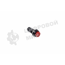 Выключатель-кнопка Rexant 250V 1А (2с) (ON)-OFF Б/Фикс красный
