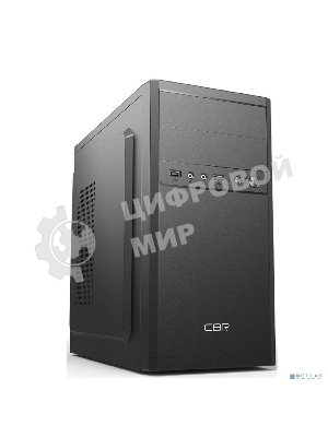 Компьютерный корпус CBR RD873, без БП, mATX Minitower 2хUSB 2.0, HD Audio+Mic, кабель питания 1.2м, черный PCC-MATX-RD873-WPSU