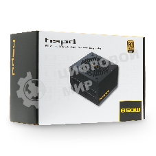 Блок питания HSPD, 850W 80 PLUS Gold (ATX, 2.52, Full modular, 1x24(20+4)pin mesh 550мм, 1xCPU*2 8(4+4)pin 650+150мм, 2xPCIe*2 8(6+2)pin 500+150мм, 2xSATA*3 450+150+150мм, 1xMOLEX4pin*3 450+150+150мм, Active, 120x120мм, 150x140x86мм, APFC, OVP, UVP, SCP, OCP, OTP, OPP, NLO, SIP, black)